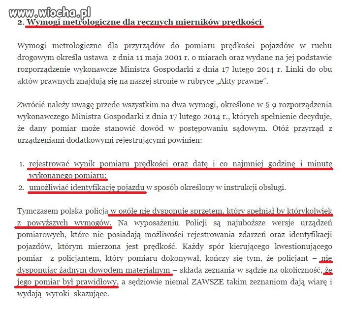 W odniesieniu do ostatniego bumu na fotoradary