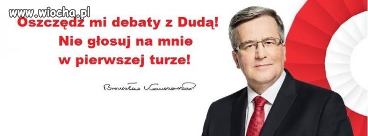 Leniuchowi nawet nie chce się pokazać w debacie 