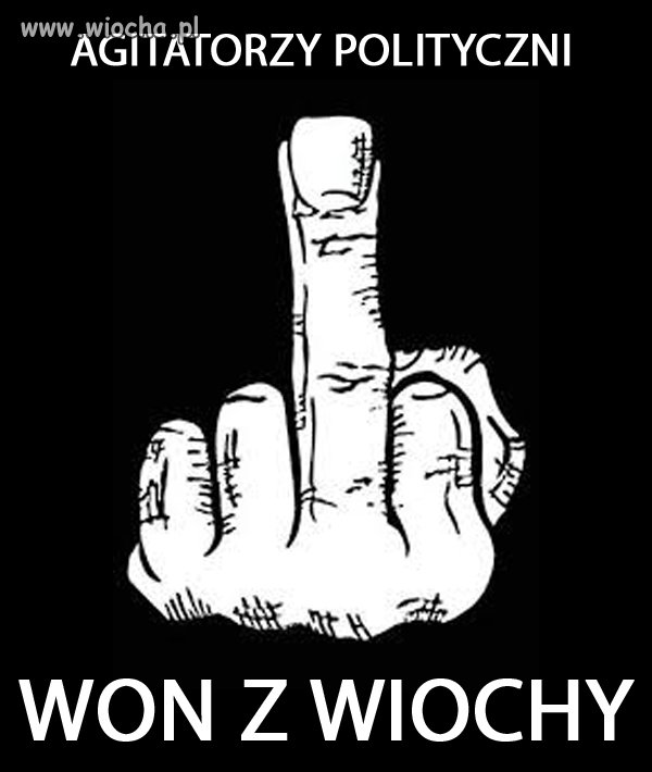 Agitacja na wiocha