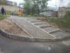 Nowo wybudowany podjazd dla inwalidów.