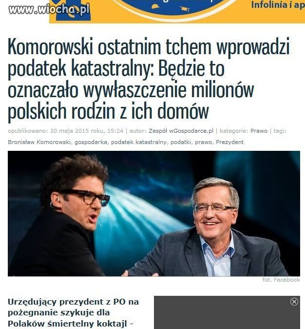 Zgoda i bezpieczeństwo? 1% od nieruchomości 