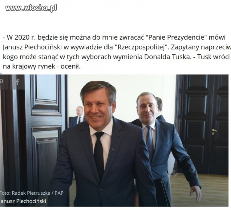 Janusz polityki.