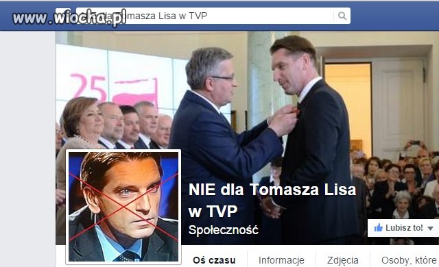 Internauci chcą usunięcia Lisa z TVP 