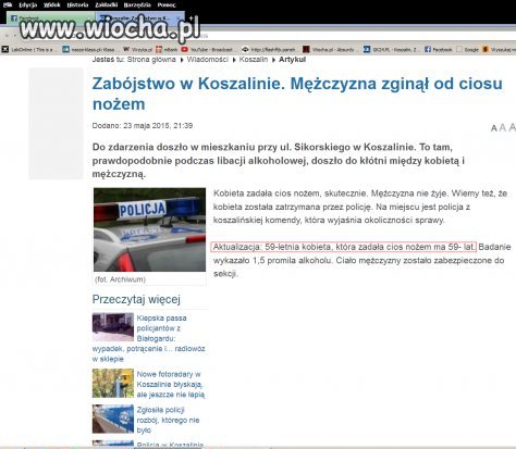 Rzetelność lokalnego portalu informacyjnego GK24