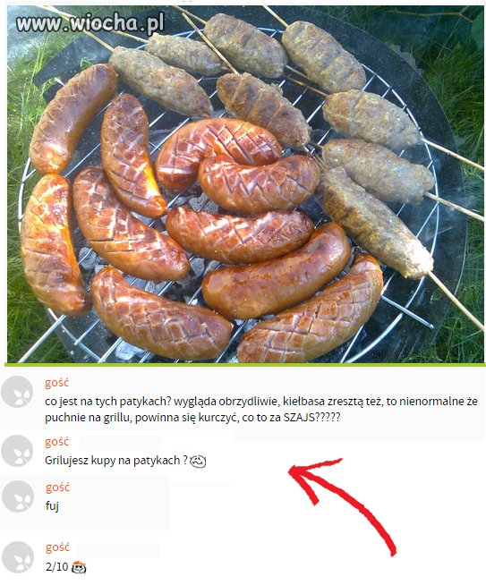 Lepiej nie chwalić się grillem w necie