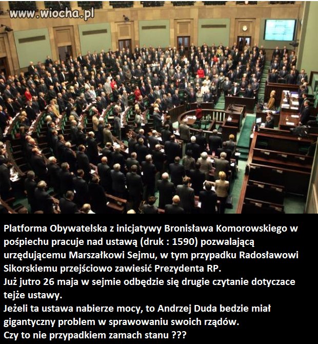 Druk : 1590 - zawieszenie Prezydenta RP