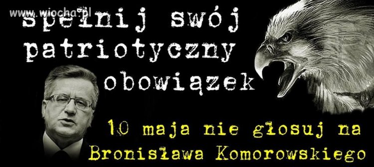 Mojego głosu mieć nie będzie 
