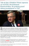 Widać, że boi się rywali