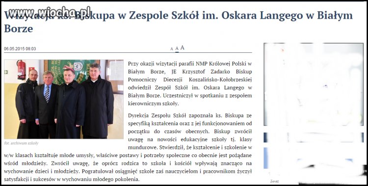 Gdzie jest ten rozdział państwo-kościół?