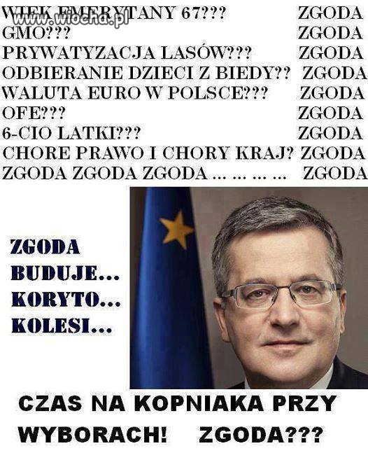 To nie Komorowski tylko KOMARowski,