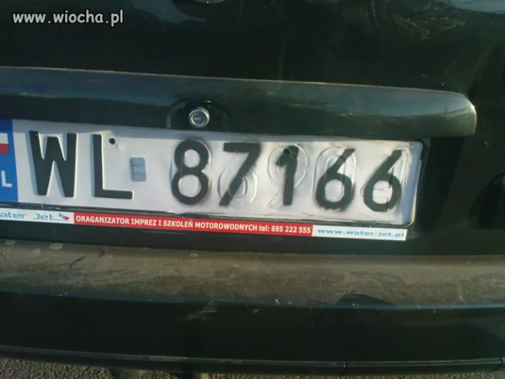 Takie tam tablice rejestracyjne