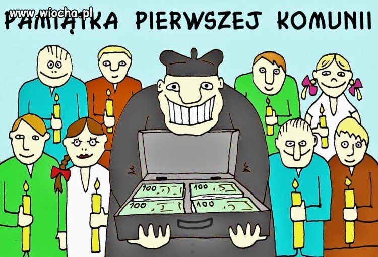 Pamiątka Pierwszej Komunii Świętej