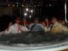 W jacuzzi.