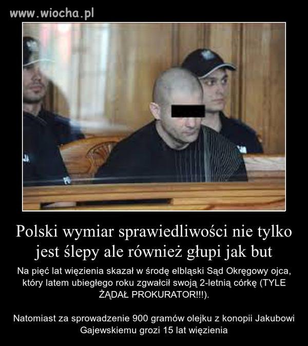 Mam tylko nadzieje że współwięźniowie zrobią mu z d..y 