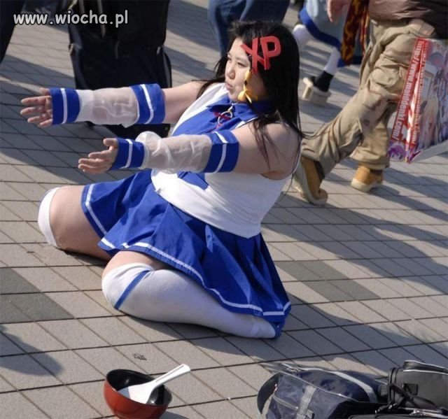 Cheerleaderka Michelin.