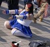 Cheerleaderka Michelin.
