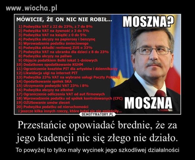 Jak to pan prezydent