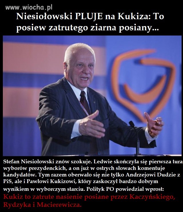 Niesioła znowu wypuścili 