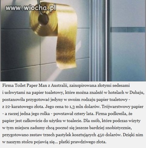 Absurdalne problemy bogaczy.