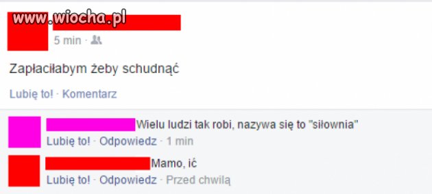 Zapłaciłaby żeby schudnąć 