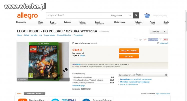 Najdroższa gra na Allegro 