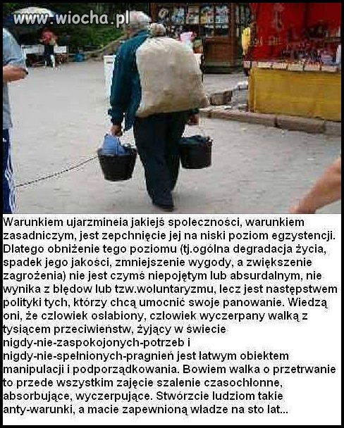 To co robią od 89 roku to dzieje się i oni o tym wiedzą