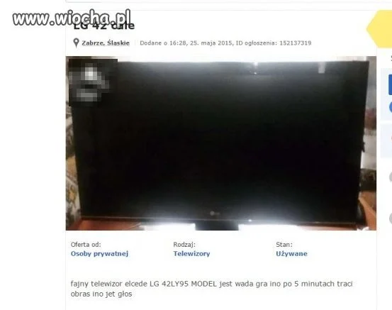 Telewizor El Ce De!! 42"