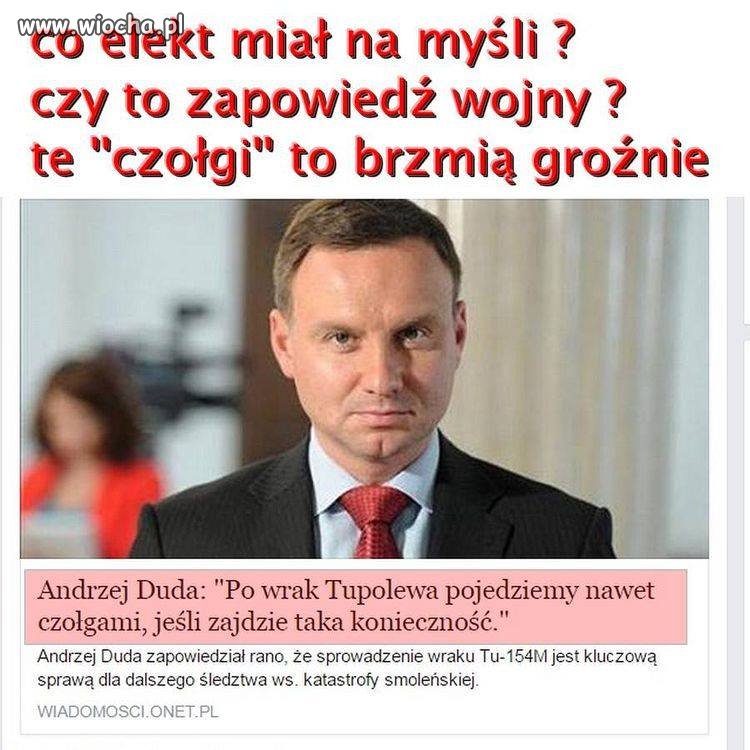 Czyli co? Wojna nas czeka? 