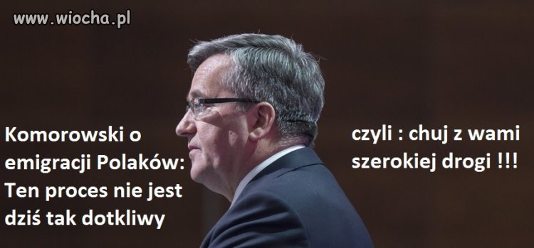 Mogą wyjeżdżać i szukać pracy, szukać miejsca zamieszkania gdzie indziej.