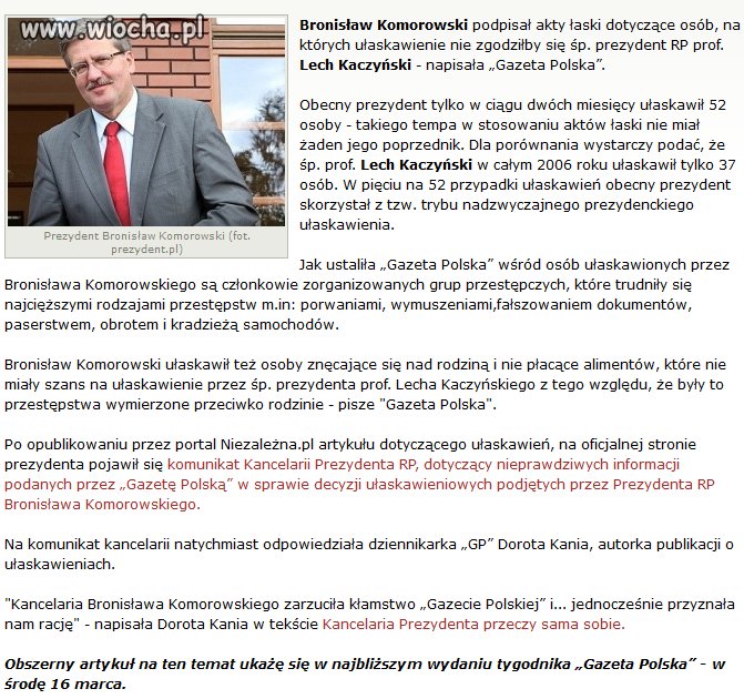 Bredzisław ułaskawia