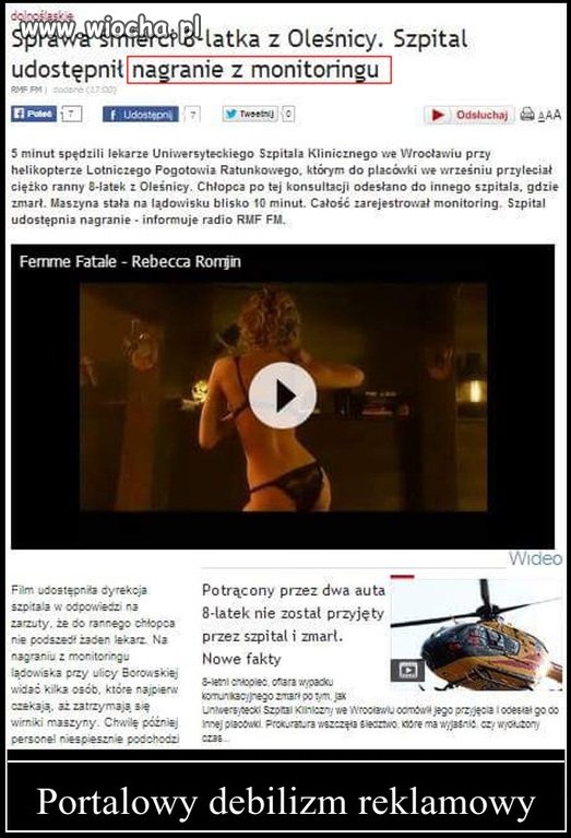 Nagranie z monitoringu 