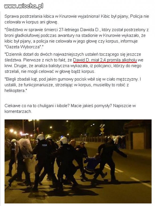 Przykładny kibic i ojciec. 