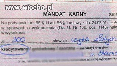 Policjant "analfabeta"na pewno po maturze 