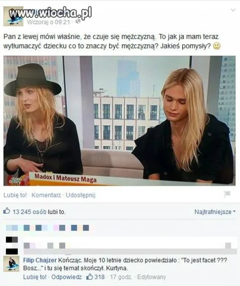 Chajzer pyta