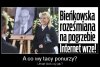Znowu dała popis