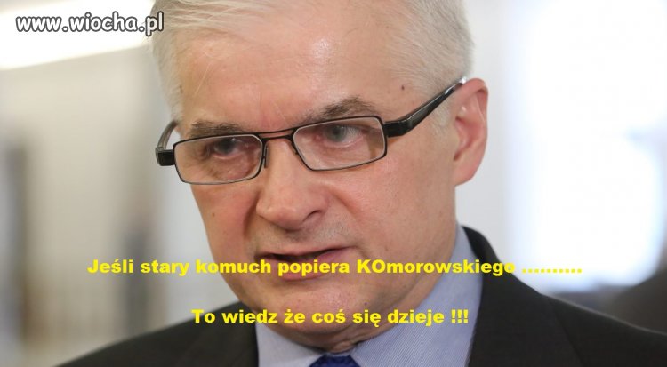 Cimoszewicz boi się o swoją d...