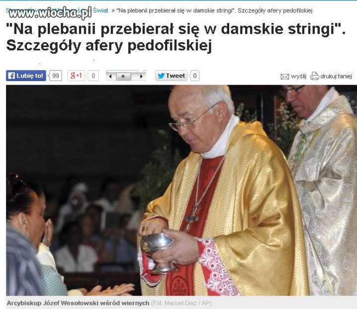 Wyobrażacie sobie go w babskich stringach? 