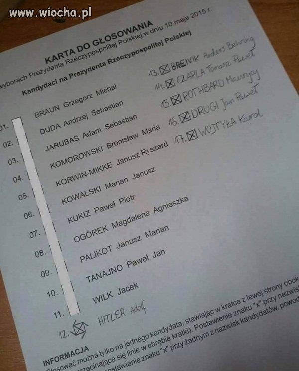 Nie chcesz głosować? Zostań w domu.