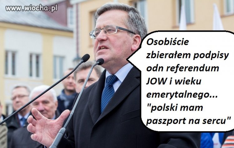 "Jam to nie chwaląc się uczynił"