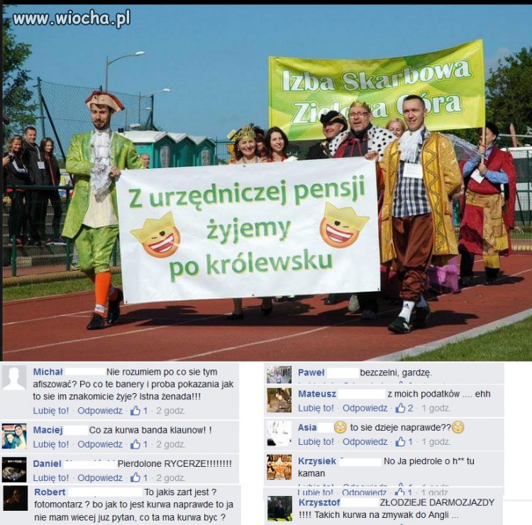 Pracownicy urzędów skarbowych bawią się  