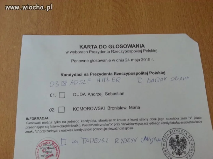 Nie Duda nie Bronek a Adolf