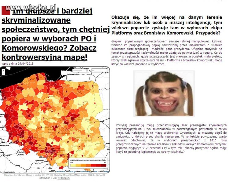 Im więcej przekrętów tym większe poparcie.