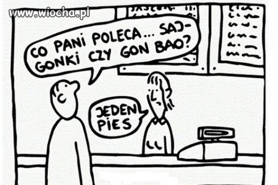 To ich jedzenie, to wszystko jeden pies 
