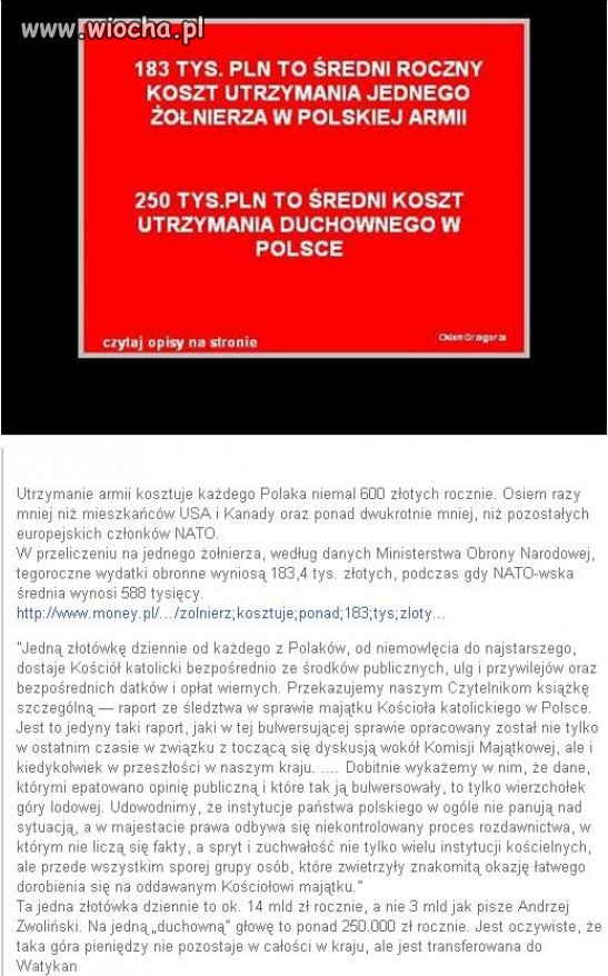 Czyli jak przyjdzie wojna to wiemy kogo wysłać...