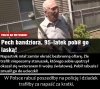 Staruszek pobił napastnika laską 