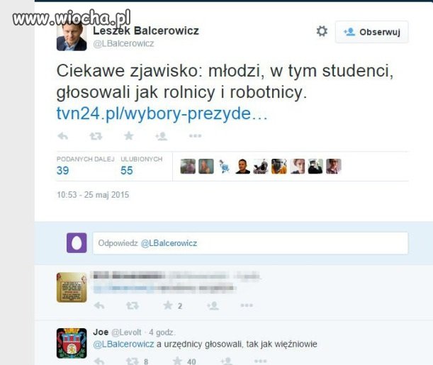 Joe i jego riposta