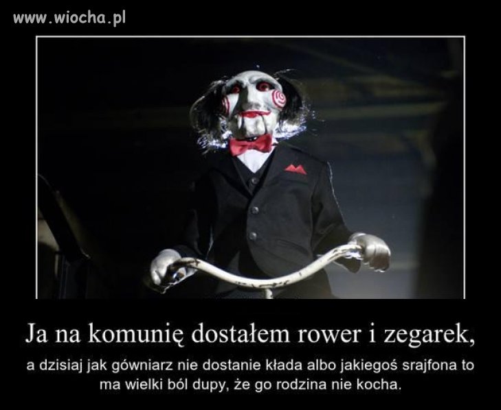 A ja komunii nie miałem... 