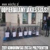 Młodzieżówka PO pod Pałacem Prezydenckim