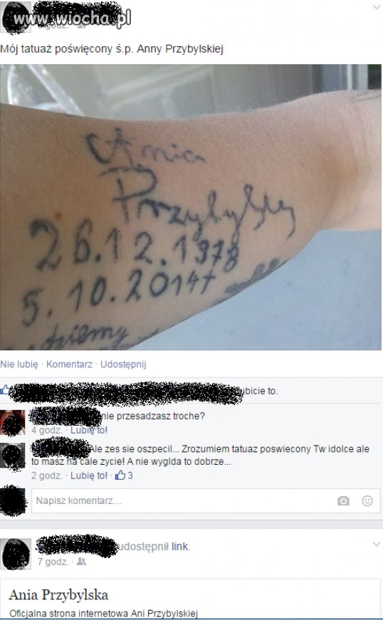 Psychofan ś.p. Anny Przybylskiej