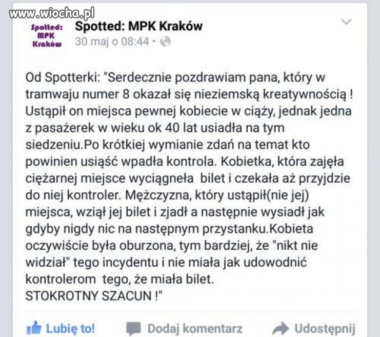 Mistrz, po prostu mistrz.